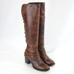 🎉 Host Pick 🎉 FREEBIRD by STEVEN FB-Coal Leather Knee Boots